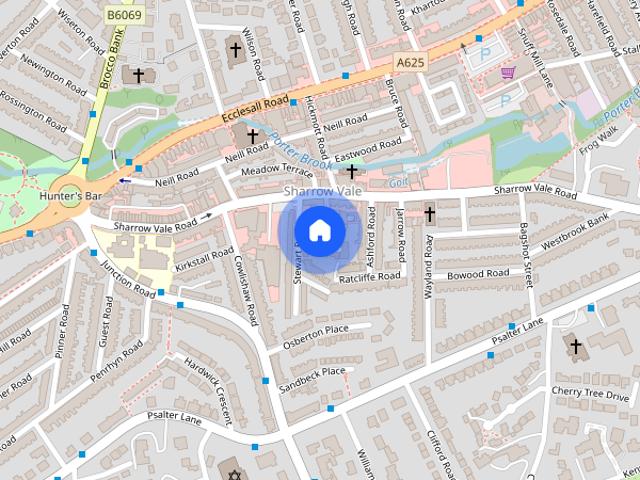 House for rent in Sharrow Vale, South Yorkshire
