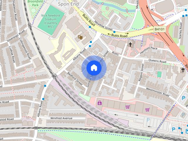 House for rent in Spon End, West Midlands