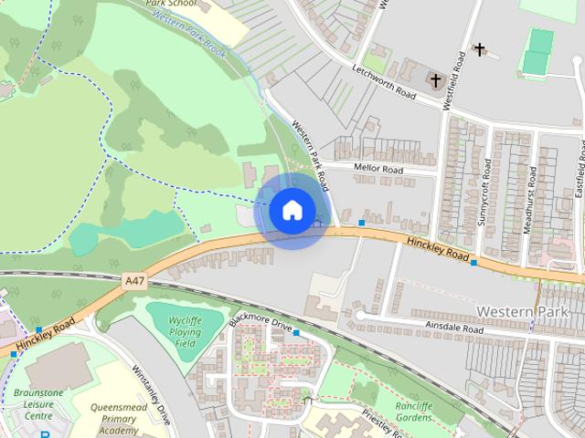Room for rent in Western Park, Leicester