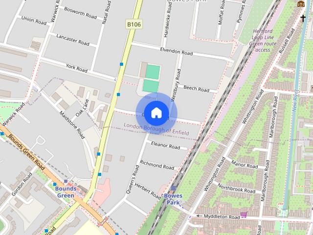 Apartment for rent in Palmers Green, Greater London