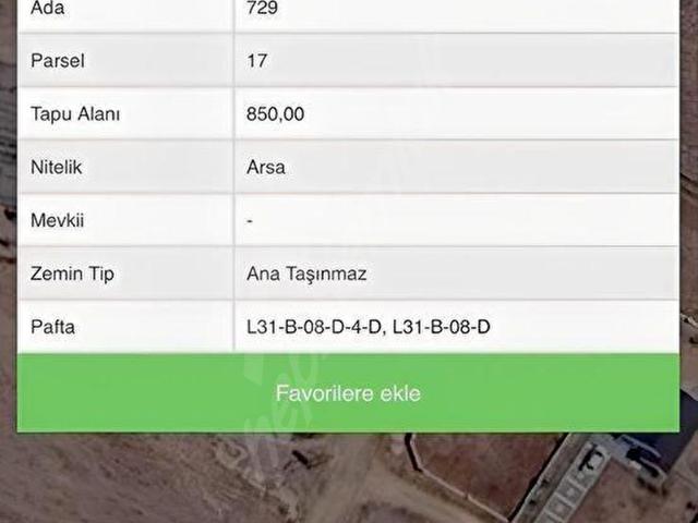 Aksaray Merkez, Aksaray içerisinde satılık Arsa