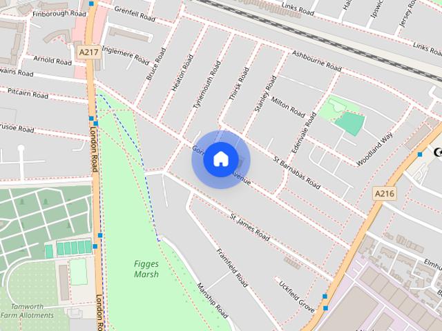 Apartment for rent in London Borough of Merton, Mitcham