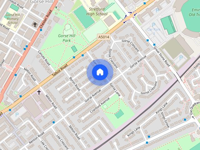 House for rent in Gorse Hill, Trafford Park