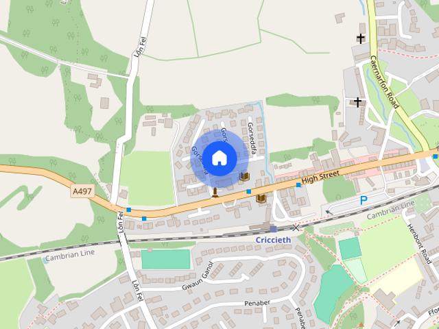 House for rent in Criccieth