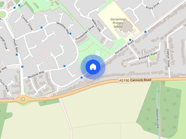 House for rent in Heath Hayes and Wimblebury, Chadsmoor