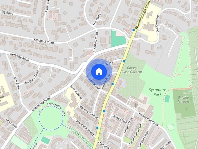 Apartment for rent in Mapperley Park, City of Nottingham