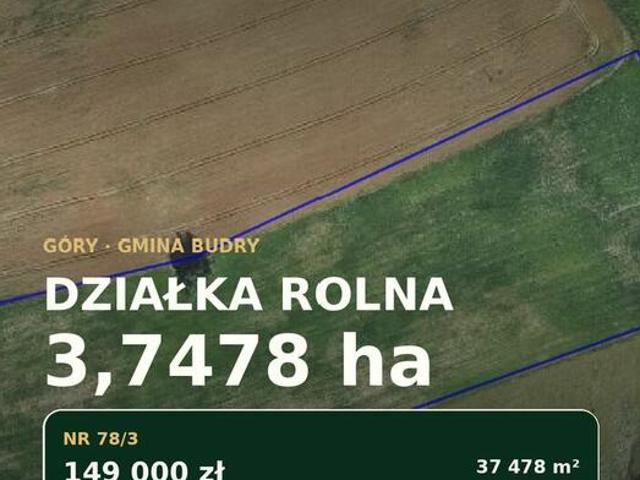 Grunt na sprzedaż w Budry, powiat węgorzewski