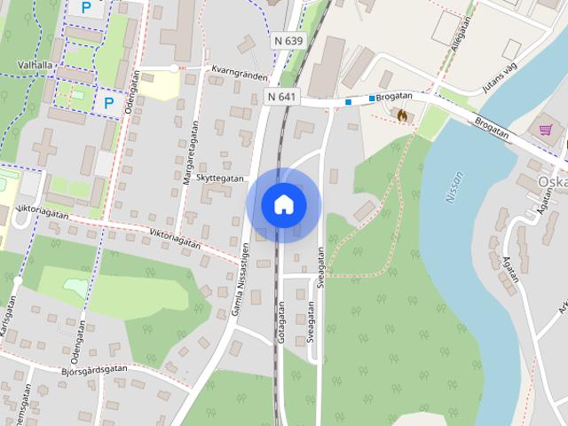 Lägenhet hyra i Oskarström, Halland