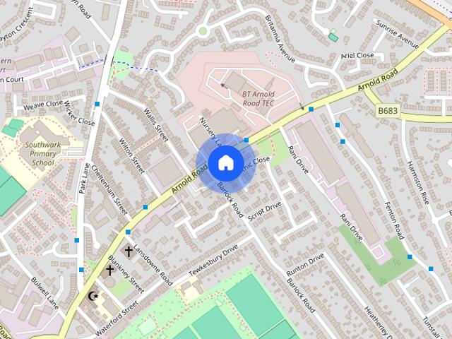 House for rent in Bulwell, City of Nottingham