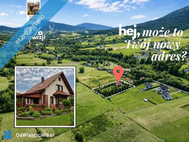 Dom na sprzedaż w Wiśniowa, powiat myślenicki
