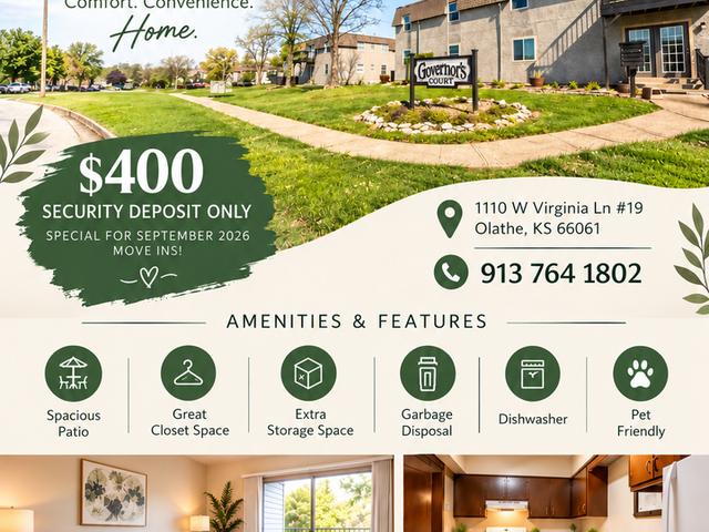 Apartment for rent in Kansas