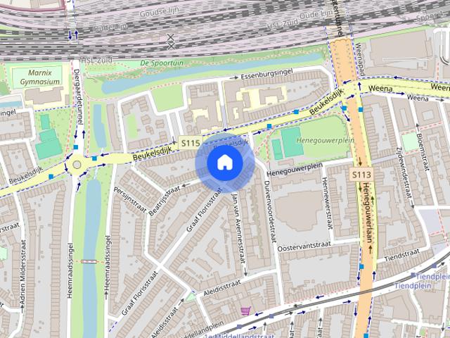 Appartement te huur in Middelland, Rotterdam