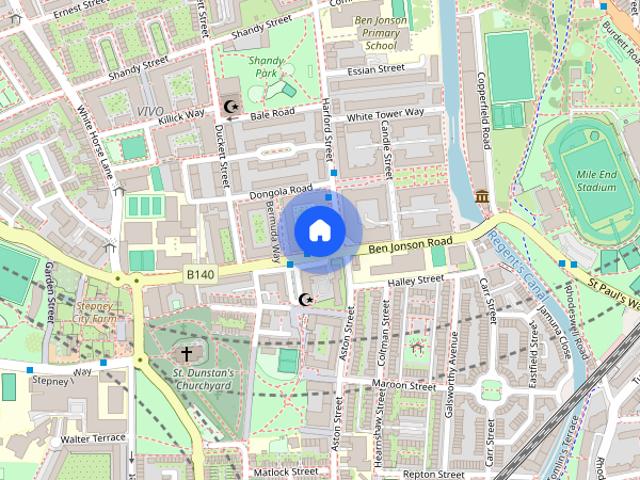Apartment for rent in Ocean Estate, Greater London