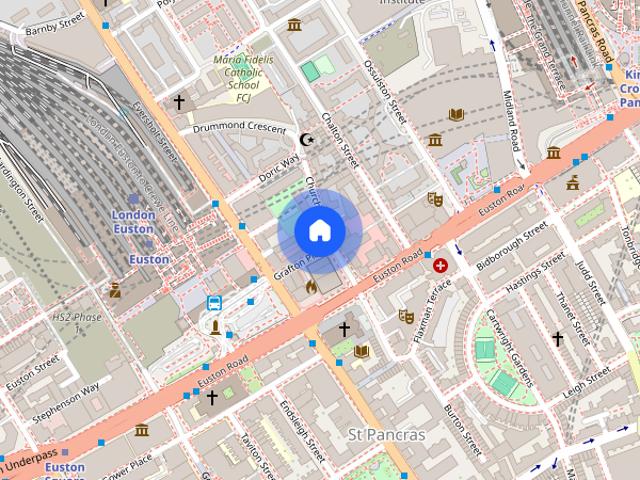 Apartment for rent in Somers Town, Greater London