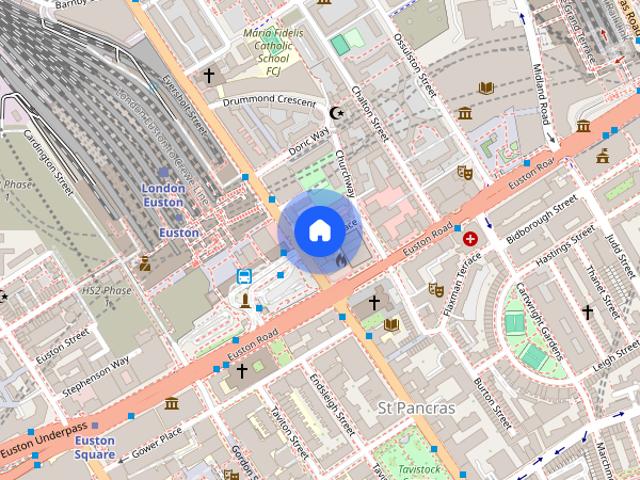 Apartment for rent in Somers Town, Greater London