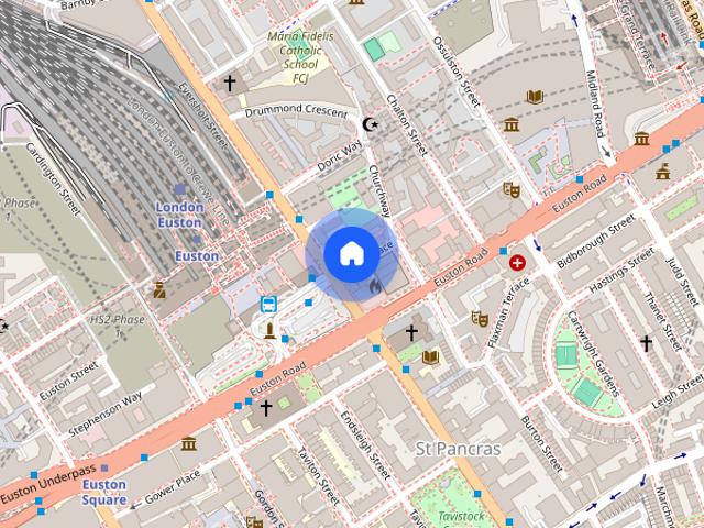 Apartment for rent in Somers Town, Greater London