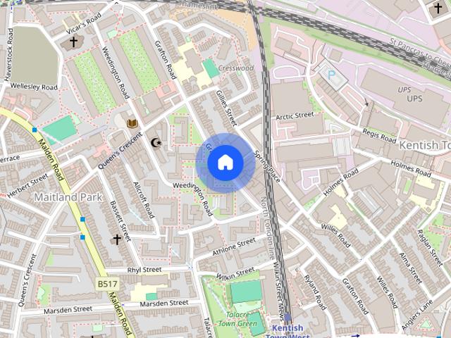 Apartment for rent in Gospel Oak, Greater London