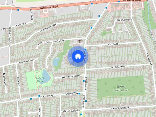 House for rent in London Borough of Croydon, Greater London