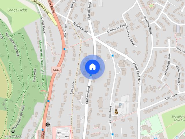 Apartment for rent in Great Malvern, Forthampton