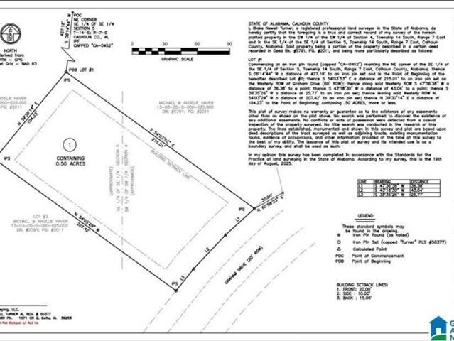 Land for sale in Alabama