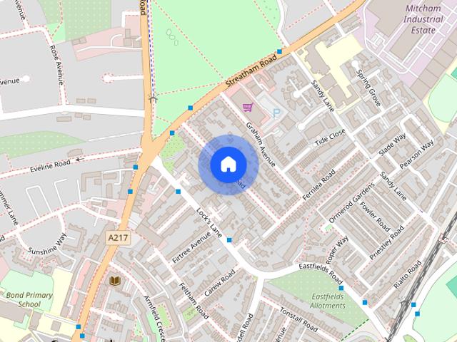 Apartment for rent in London Borough of Merton, Mitcham