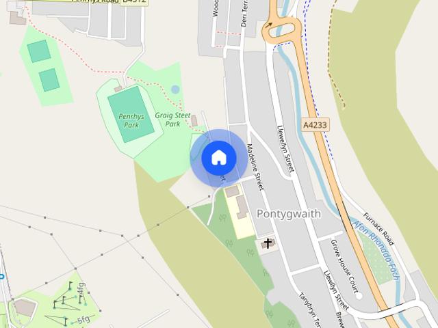 House for rent in Pontygwaith, Wales