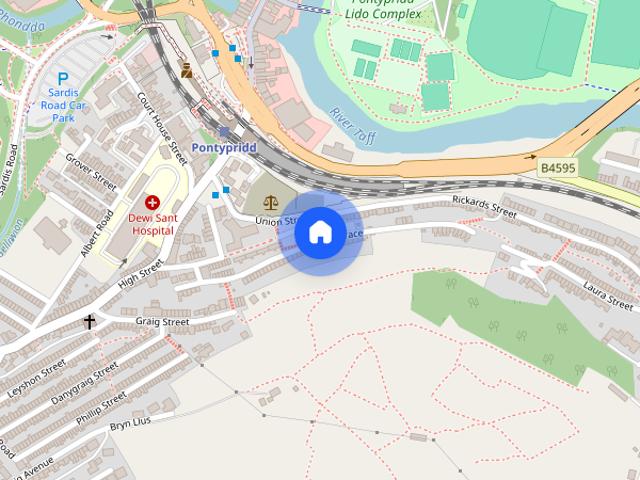 House for rent in Pontypridd, Wales