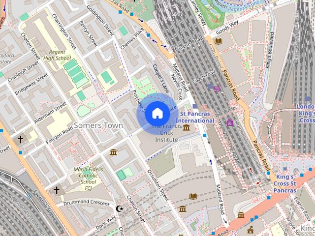 Apartment for rent in Somers Town, Greater London