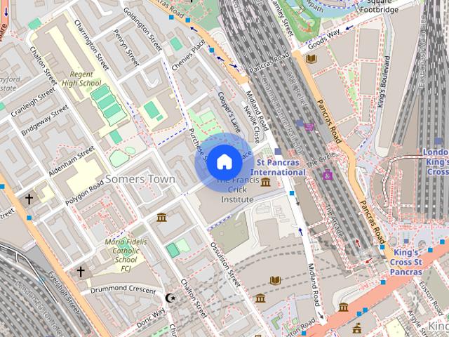 Apartment for rent in Somers Town, Greater London