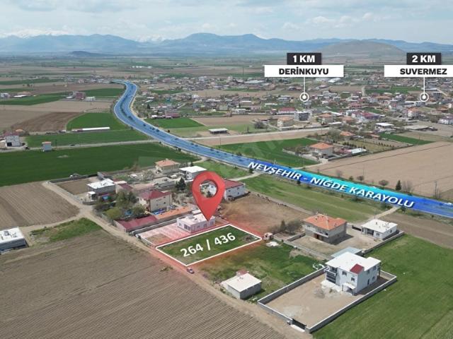 Derinkuyu, Nevşehir içerisinde satılık Arsa