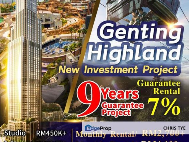 Condominium for sale in Genting Highlands, Pahang