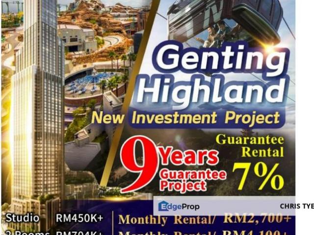 Condominium for sale in Genting Highlands, Pahang