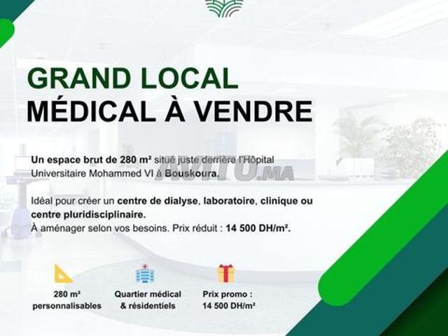 Local commercial vente à Bouskoura, Gharb-Chrarda-Beni Hssen