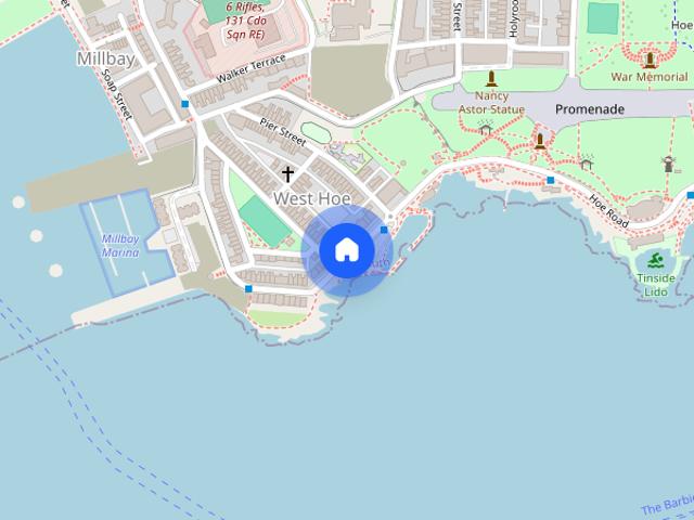 Apartment for rent in West Hoe, Mount Wise