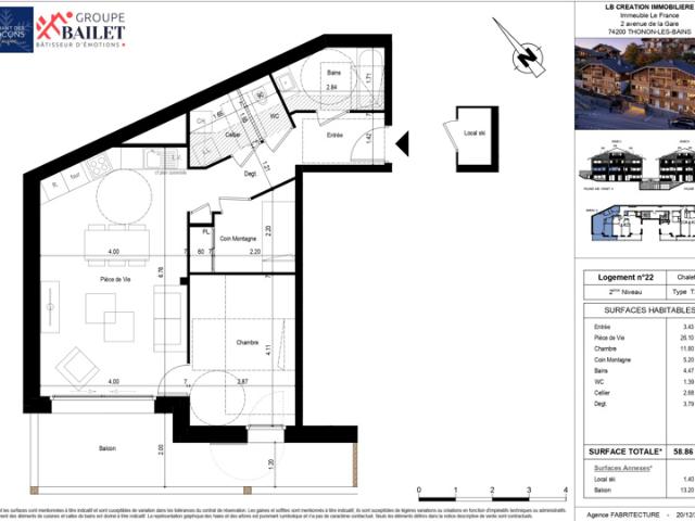 Appartement vente à Thonon-les-Bains, Essert-romand