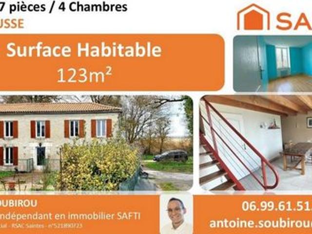 Villa vente à Saint-Jean-d'Angély, La Brousse