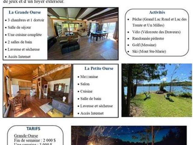 House for rent in La Vallée-de-la-gatineau, Quebec