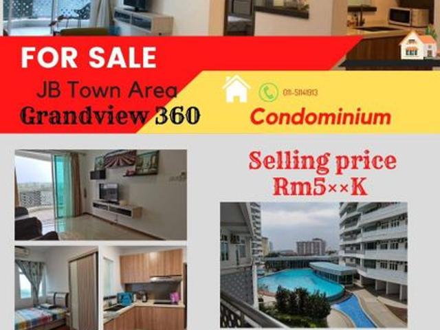 Condominium for sale in Johore Bahru, Johor