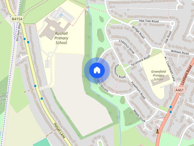 House for rent in Rushall, West Midlands