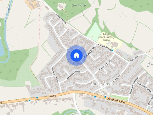 House for rent in Coupe Green, Firbank