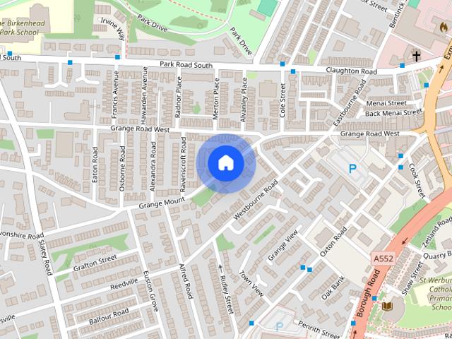 Apartment for rent in Claughton, Birkenhead