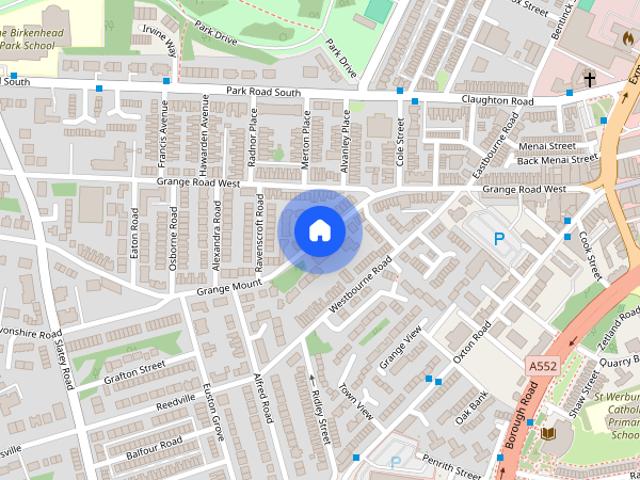 Room for rent in Claughton, Birkenhead