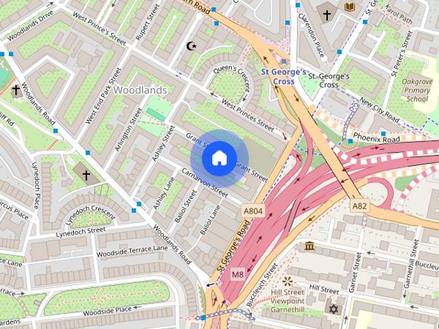 Apartment for rent in Woodlands, Glasgow