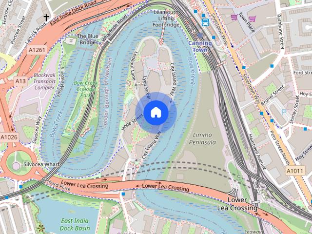 Apartment for rent in London City Island, Blackwall