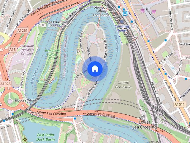 Apartment for rent in London City Island, Blackwall