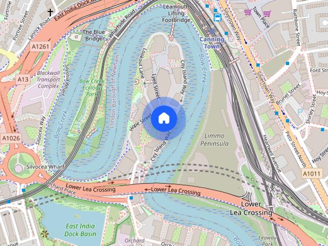 Apartment for rent in London City Island, Blackwall