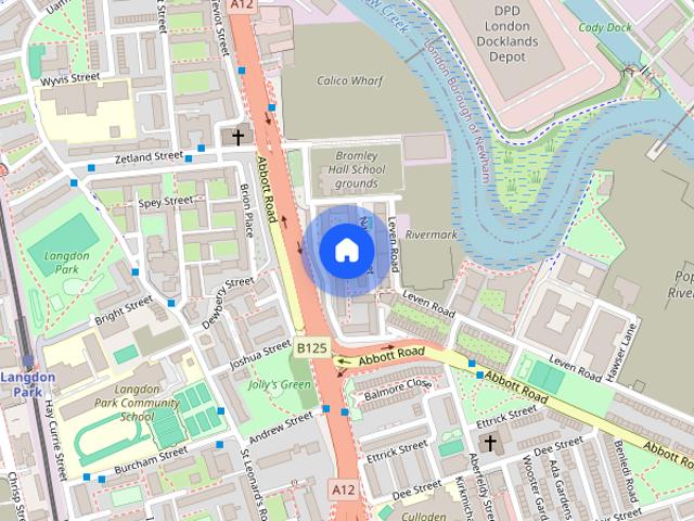 Apartment for rent in London City Island, Blackwall