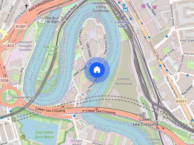 Apartment for rent in London City Island, Blackwall