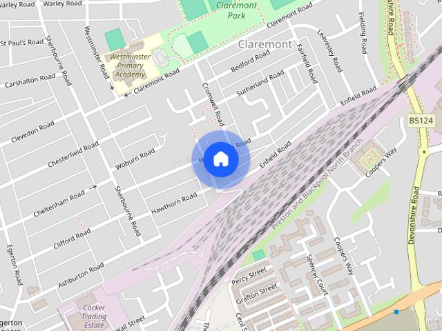 House for rent in Claremont, Blackpool