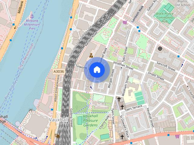 Apartment for rent in Vauxhall, Greater London